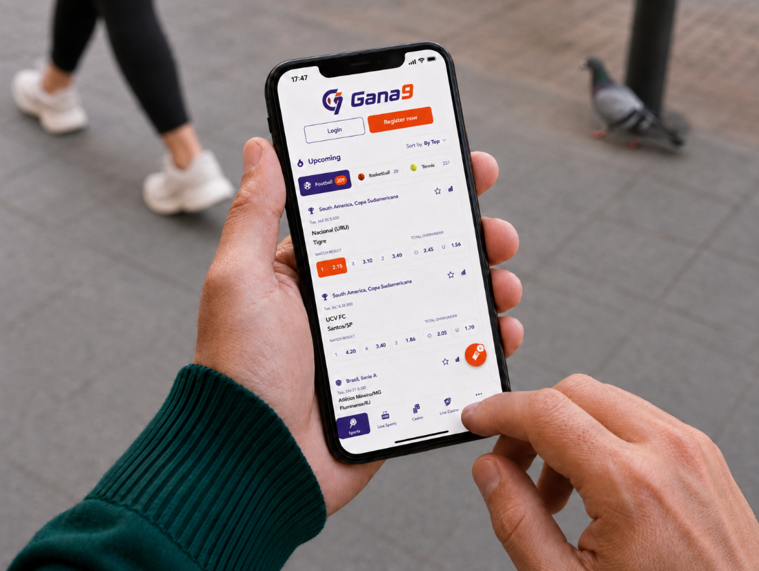 Operator's mobile sportsbook app